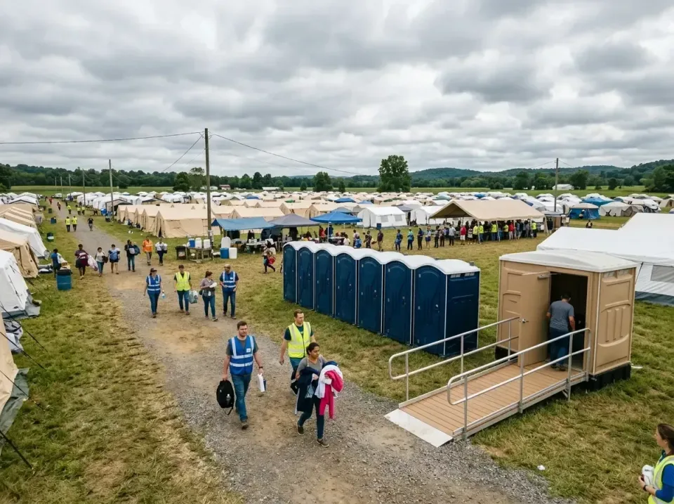 disaster-relief-camp-restrooms-010 — frequently asked questions, Dumpster & Portable Bathrooms Rental in West Point, VA